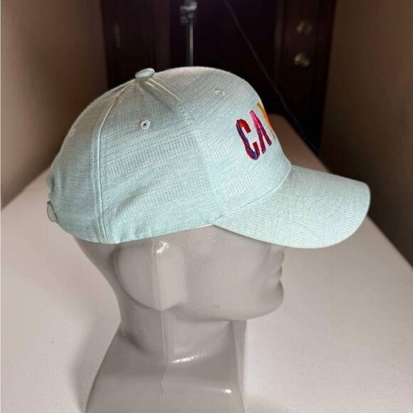 Cancun Mexico Hat Cap Strap Back Mens Blue Adjustable Logo - Picture 9 of 12